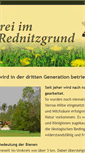 Mobile Screenshot of imkerei-rednitzgrund.de